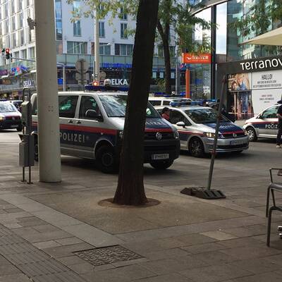 Bomben-Alarm bei der Mariahilfer Straße