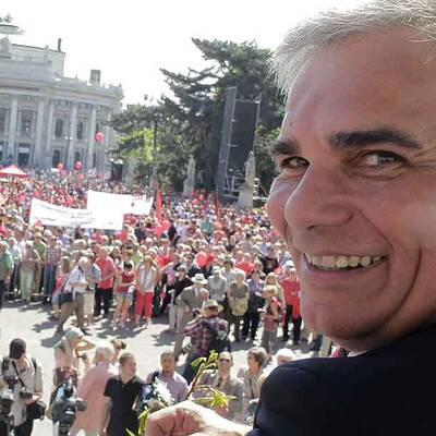 Alle Bilder von den 1.-Mai-Feiern der Parteien