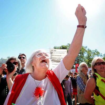 Alle Bilder von den 1.-Mai-Feiern der Parteien