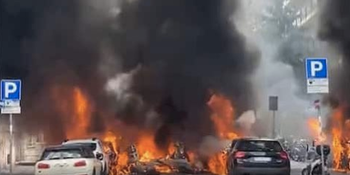 Schwere Explosion im Zentrum von Mailand