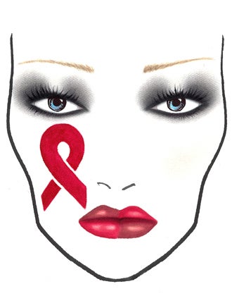 Makeup Look von MAC für den Welt-Aids-Tag