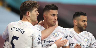 Manchester City im Jubel