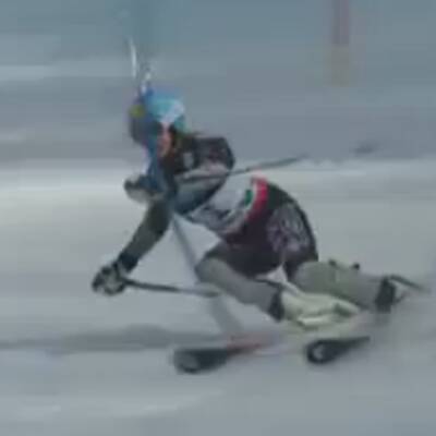 Die Bilder der Damen-Superkombi