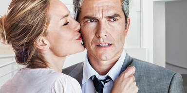 Mann genervt mit Frau