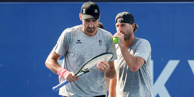 Olympia Tennis-Duo Philipp Oswald und Oliver Marach