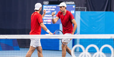 Tennis-Doppel March/Oswald bei Olympia