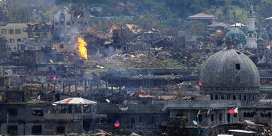 Philippinische Regierung verk&uuml;ndete Ende der K&auml;mpfe