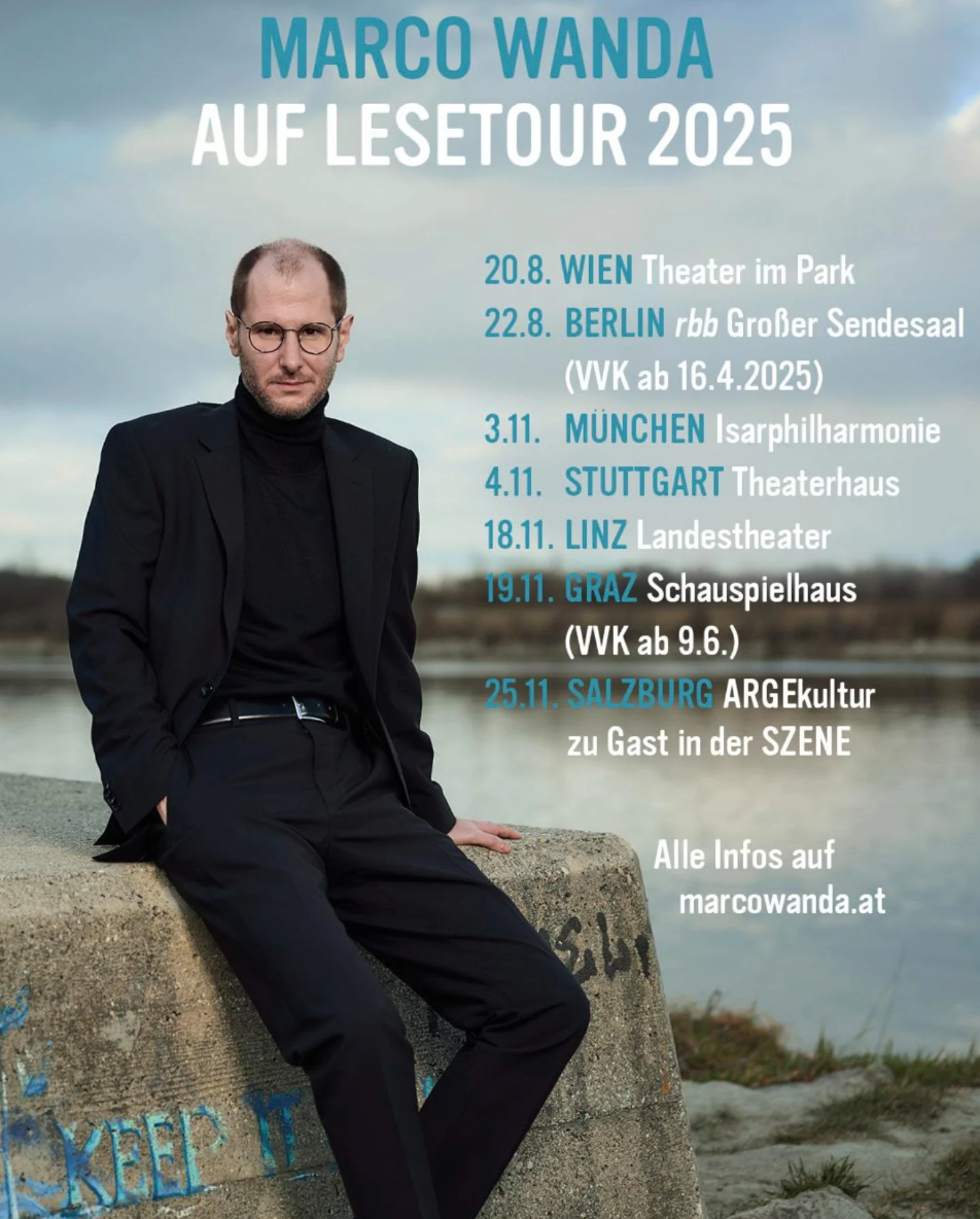 Buch-Premiere für Wanda - Lesung ohne Hits