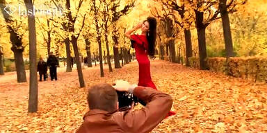 Maria Mogsolova shootet in Sch&ouml;nbrunn