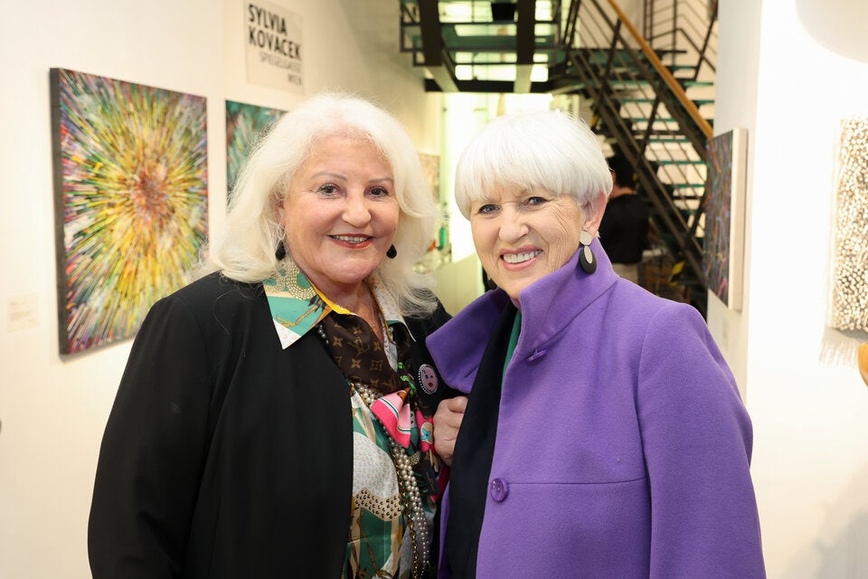 Marika Lichter mit Maria Rauch-Kallat 