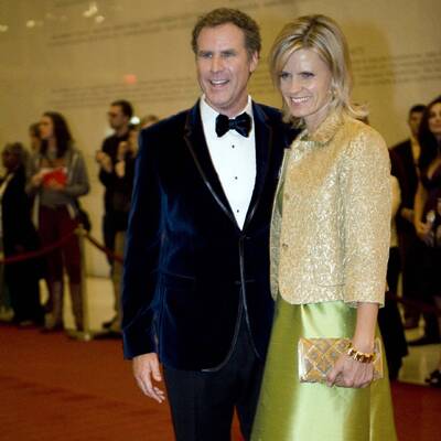 Ferrell und seine Frau.