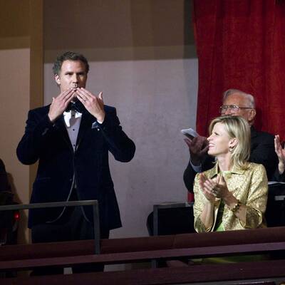 Ferrell und seine Frau.