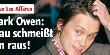 Sex-Beichte: Frau wirft Mark Owen raus