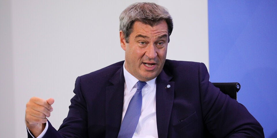 Bayerns Ministerpräsident Markus Söder betont Sorge um das europäische Supercup-Finale wegen Corona