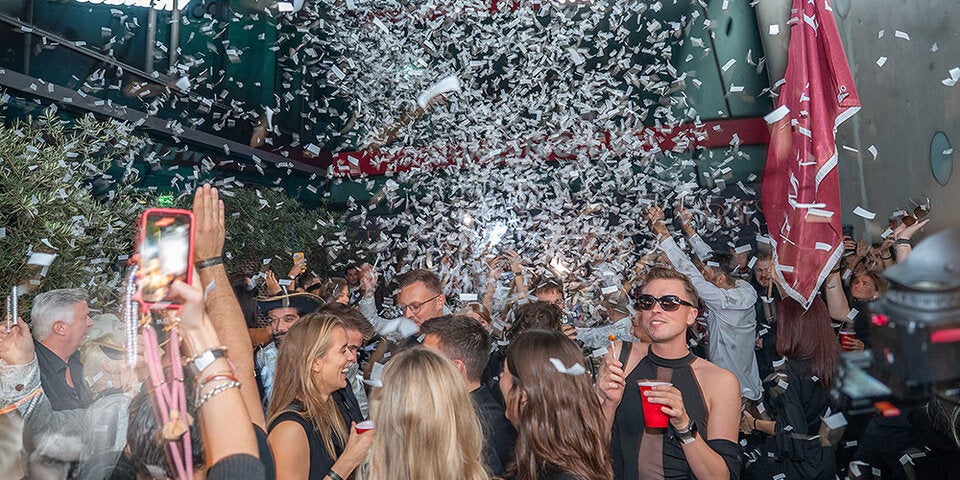 Martin Hos Jubliäums-Feier für das Dots