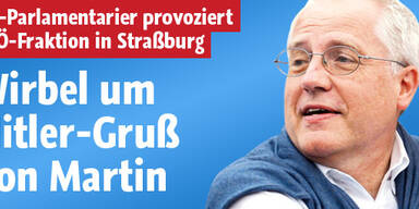 Wirbel um Hitler-Gruß von H.-P. Martin