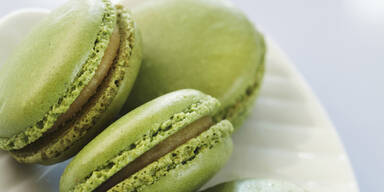 Matcha-Macarons
