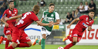 WAC schießt Admira ab - Mattersburg remis 