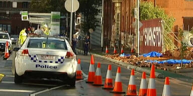 Australien: Mauer begräbt Fußgänger