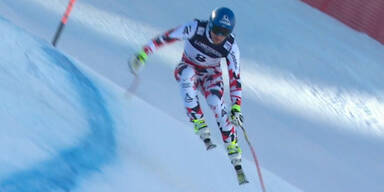 Matthias Mayer bei der Abfahrt