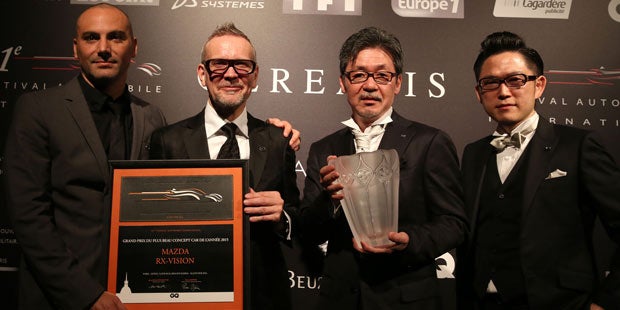 Mazda RX zur schönsten Studie gewählt