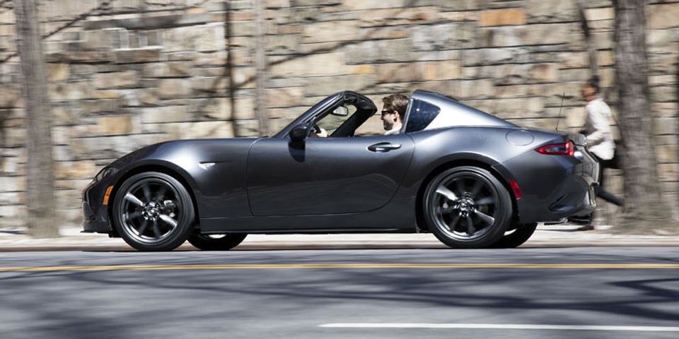 Mazda mit drei coolen MX-5 in Goodwood