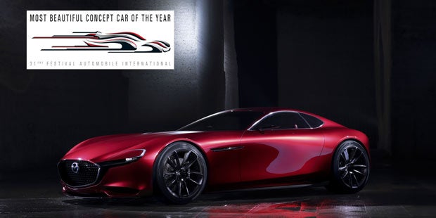 Mazda RX zur schönsten Studie gewählt