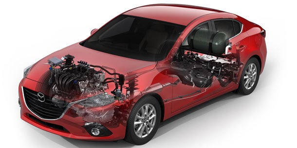 Mazda3 Hybrid und mit Erdgasantrieb