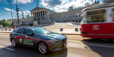 Mazda6 trumpfte mit Mini-Verbrauch auf