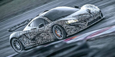 Video: McLaren P1 als Prototyp auf Testfahrt