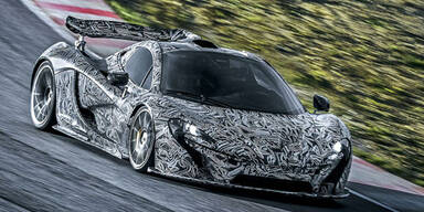 Video: McLaren P1 als Prototyp auf Testfahrt