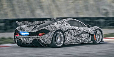 Video: McLaren P1 als Prototyp auf Testfahrt
