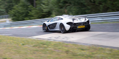 McLaren P1 mit Fabelzeit am Nürburgring
