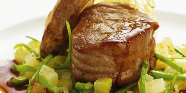 Medaillon-Kohlrabigemuese