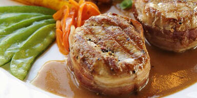 Medaillons-Parmaschinken