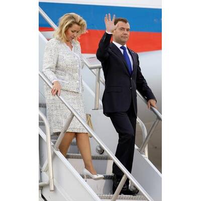 Mit Mr. President beim Burger essen