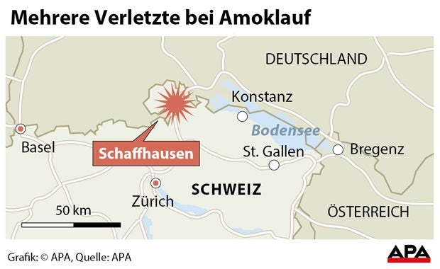 Amoklauf Schweiz Schaffhausen