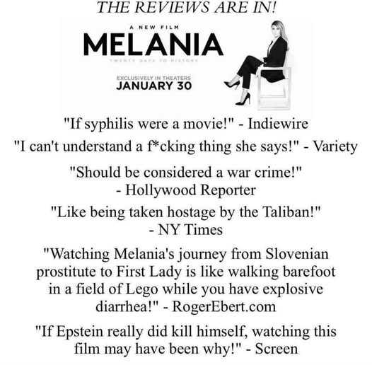 „Absoluter Schrott!“ - 1. Kritiken zerreißen „Melania“ Doku - Nur Trump jubelt