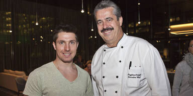 Marcel Hirscher & Siegfried Kr&ouml;pfl im Meli&aacute; Vienna