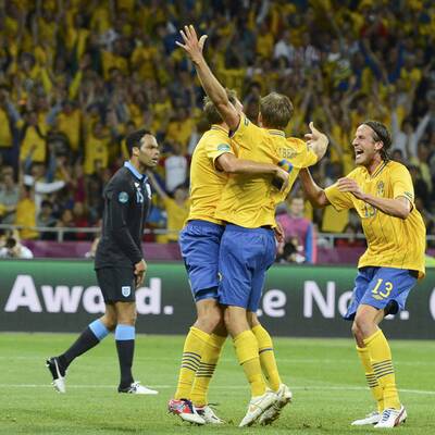 England - Schweden: Die besten Bilder