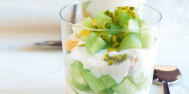 Melonen-Joghurt