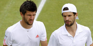 Melzer/Petzschner scheitern in Wimbledon