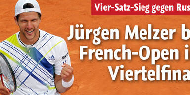 Melzer steht im Paris-Viertelfinale