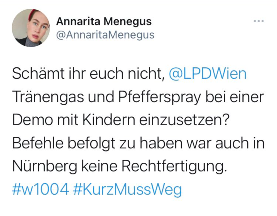 Annarita Menegus Tweet