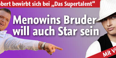 Menowins Bruder will Supertalent werden