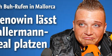 Menowin lässt Ballermann-Deal platzen