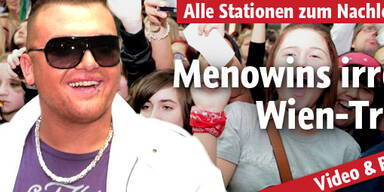 Menowin-Auftritt muss abgebrochen werden