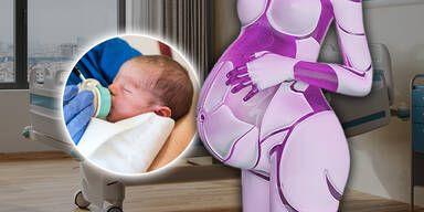 Surreal: China-Roboter soll menschliche Babys austragen können