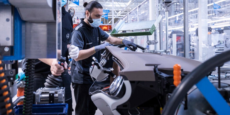 Produktionsstart für den Mercedes EQS