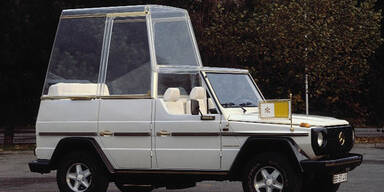 Die päpstliche Autoflotte